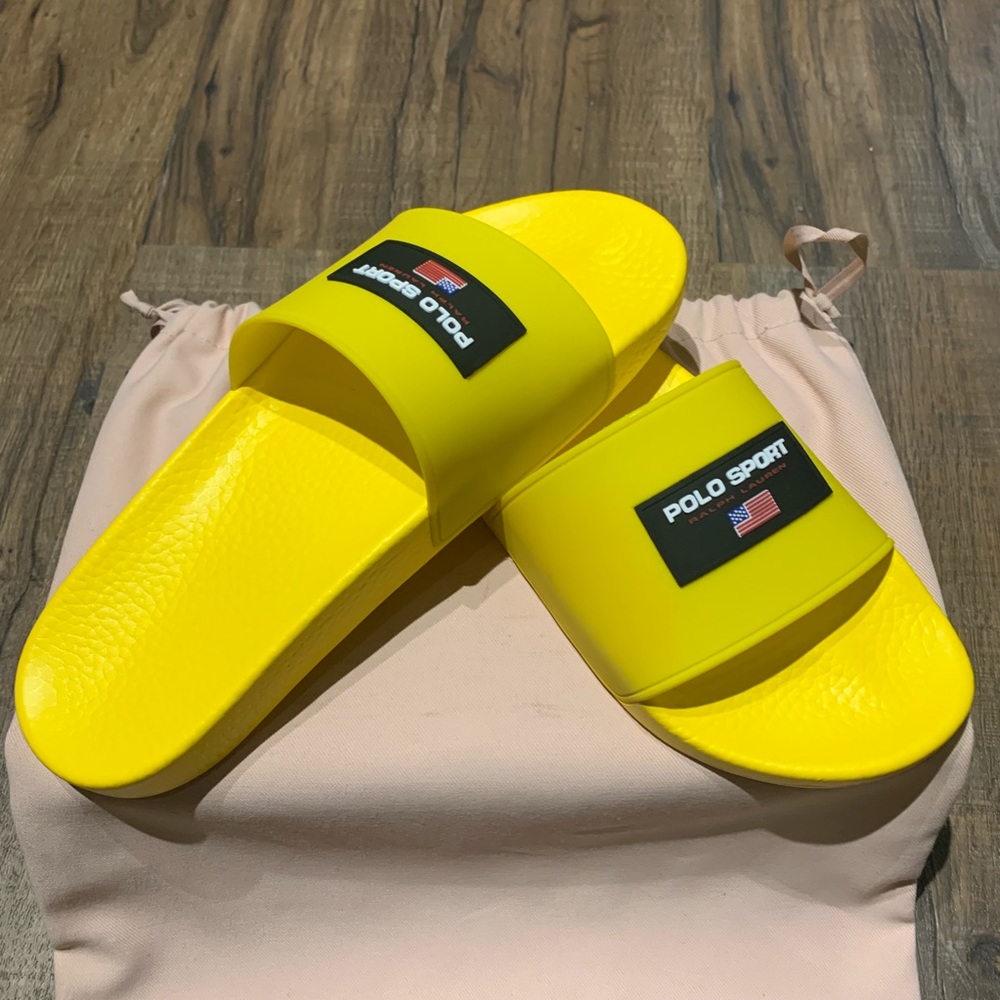 POLO RALPH LAUREN SPORT MEN'S POOL SLIDES